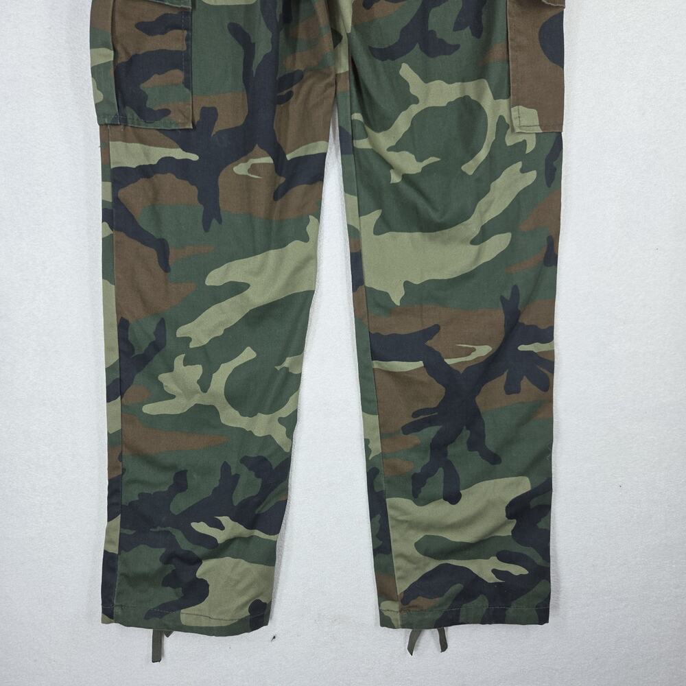 Vtg US Military Pants Womens 16 Camouflage Grunge Y2k Workwear Surplus Tactical - Picture 7 of 10